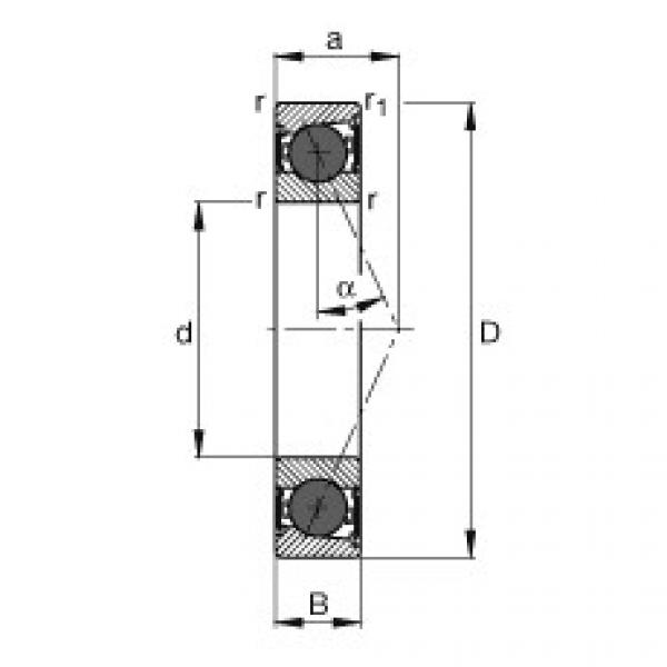 FAG Spindellager - HCB7024-E-2RSD-T-P4S #1 image