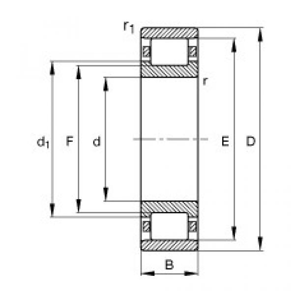 المحامل N332-E-M1 FAG #1 image