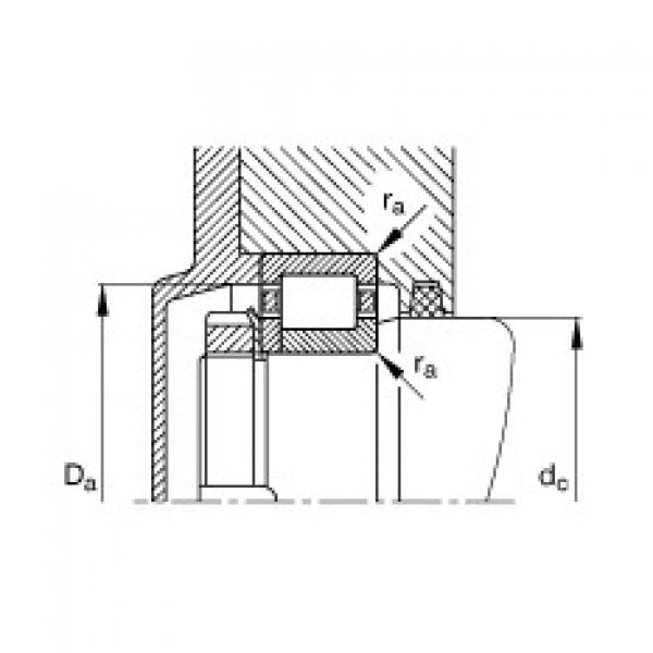 FAG محامل أسطوانية - NJ2332-E-XL-M1 + HJ2332-E #3 image