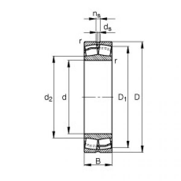 FAG Pendelrollenlager - 22324-E1-XL-T41D #1 image