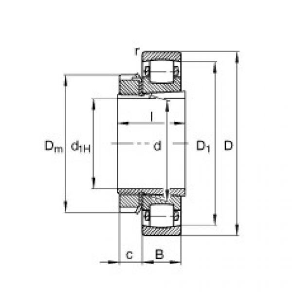 المحامل 20232-K-MB-C3 + H3032 FAG #1 image