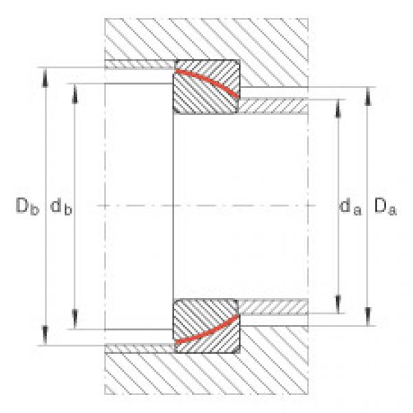 FAG Angular contact spherical plain bearings - GE120-SW #2 image