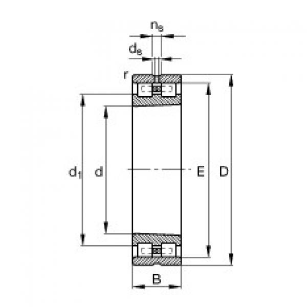 FAG محامل أسطوانية - NN3024-AS-K-M-SP #1 image