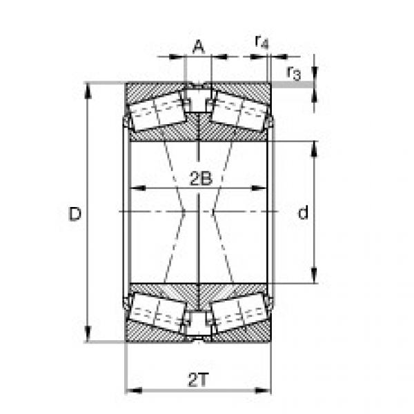 المحامل 31319-A-N11CA-A120-160 FAG #1 image