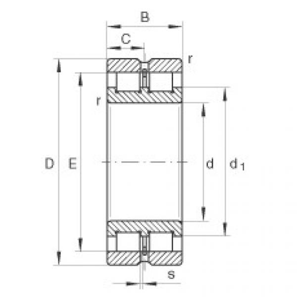 المحامل SL024940 INA #1 image