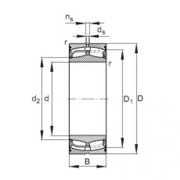 FAG Sealed spherical roller bearings - 24132-BE-XL-2VSR #1 image