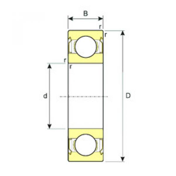 المحامل SS 6007-2RS ISB #1 image