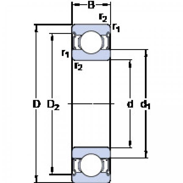 المحامل D/W R12-2Z SKF #1 image