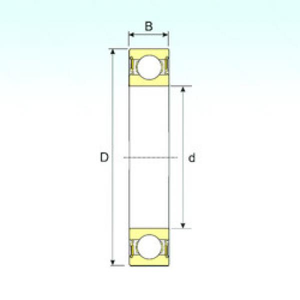 المحامل 62211-2RS ISB #1 image