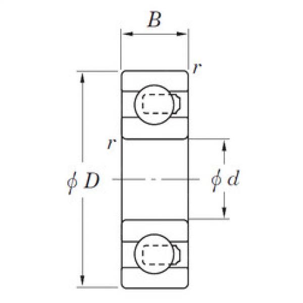 المحامل 3NC6004MD4 KOYO #1 image