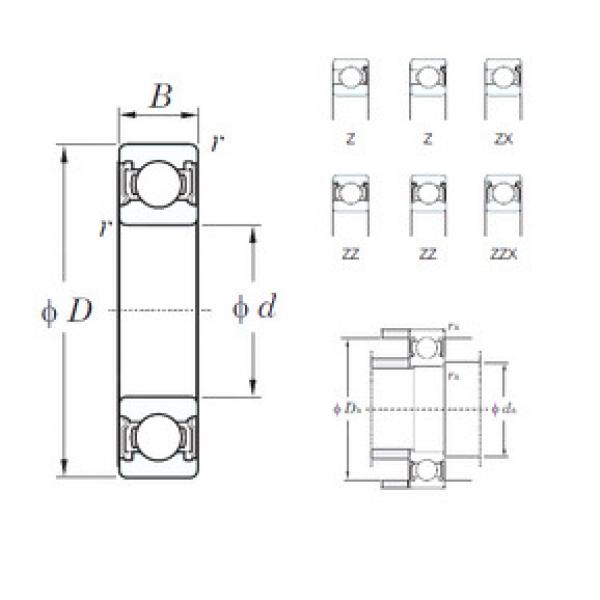 المحامل 6824ZZ KOYO #1 image