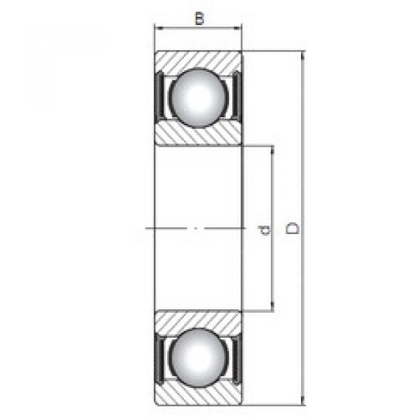 المحامل 6222-2RS CX #1 image