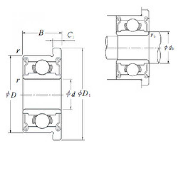 المحامل F695ZZ NSK #1 image