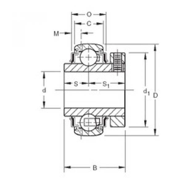 المحامل GCE25KRRB Timken #1 image