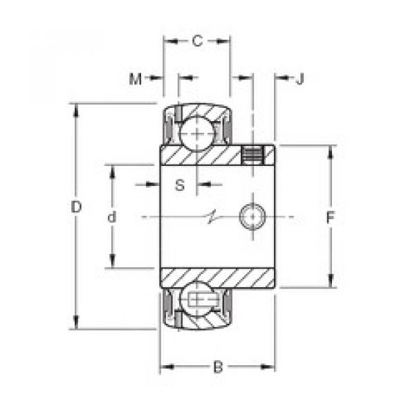 المحامل GYA200RRB Timken #1 image