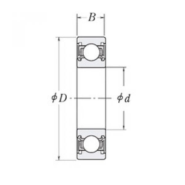 المحامل LJ1.3/4-2RS RHP #1 image