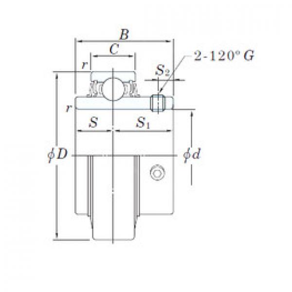 المحامل RB205-14 KOYO #1 image