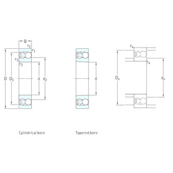 Bearing 1204ETN9 SKF #1 image