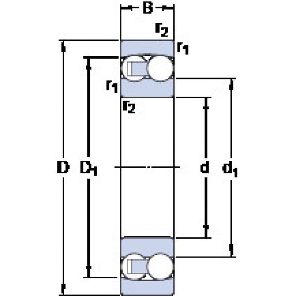 Bearing 1317 SKF #1 image