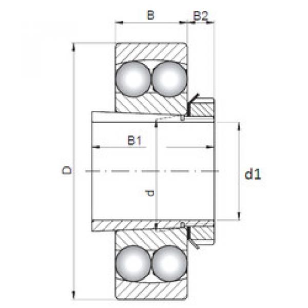 Bearing 1214K+H214 ISO #1 image