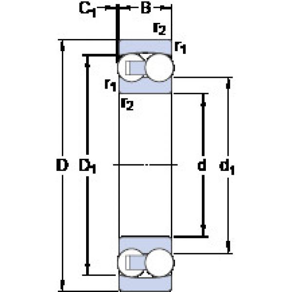 Bearing 1318 SKF #1 image