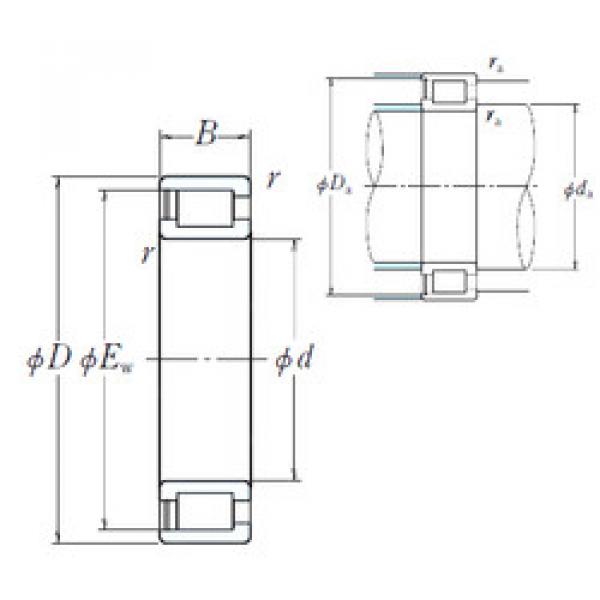 المحامل NCF3056V NSK #1 image