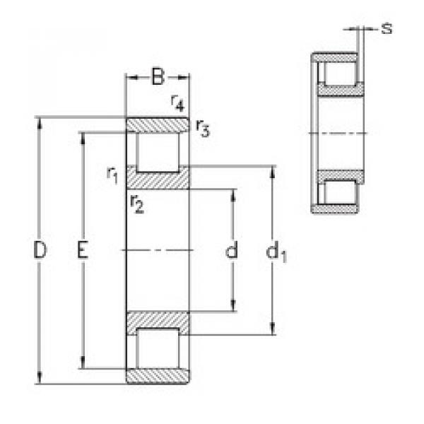 المحامل N236-E-M6 NKE #1 image