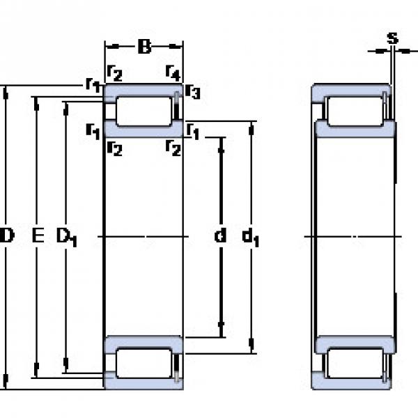 المحامل NCF 3030 CV SKF #1 image