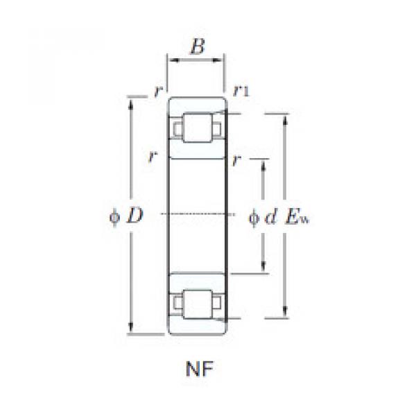 المحامل NF314 KOYO #1 image