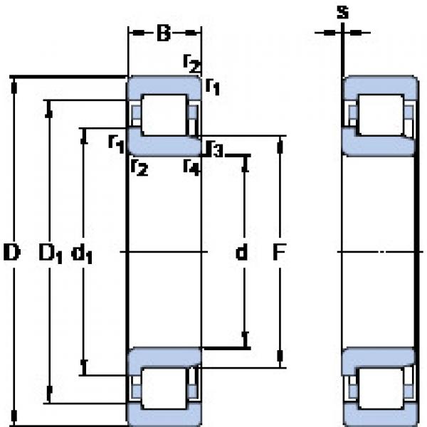 المحامل NJ 305 ECJ SKF #1 image