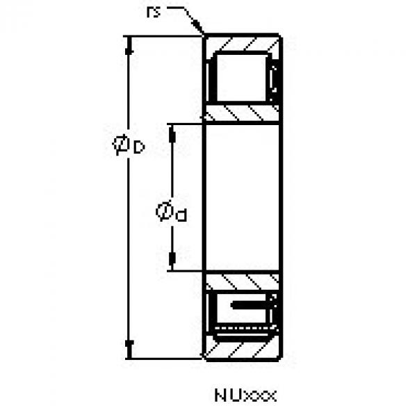 المحامل NU206 E AST #1 image