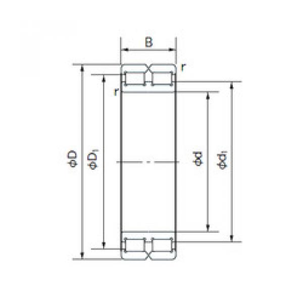 المحامل RB4838 NACHI #1 image