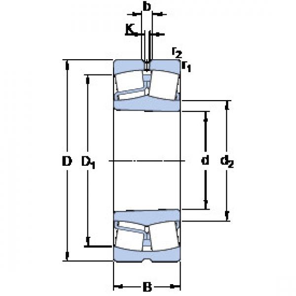 المحامل 22312 EK/VA405 SKF #1 image