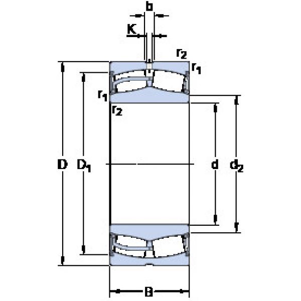 المحامل 24036-2CS5/VT143 SKF #1 image