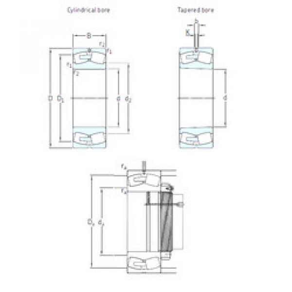 المحامل 249/1180CAF/W33 SKF #1 image