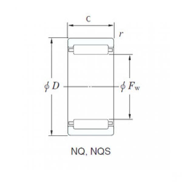 المحامل NQ45/30 KOYO #1 image