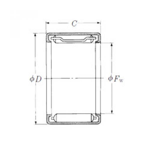 المحامل FJL-1525L NSK #1 image