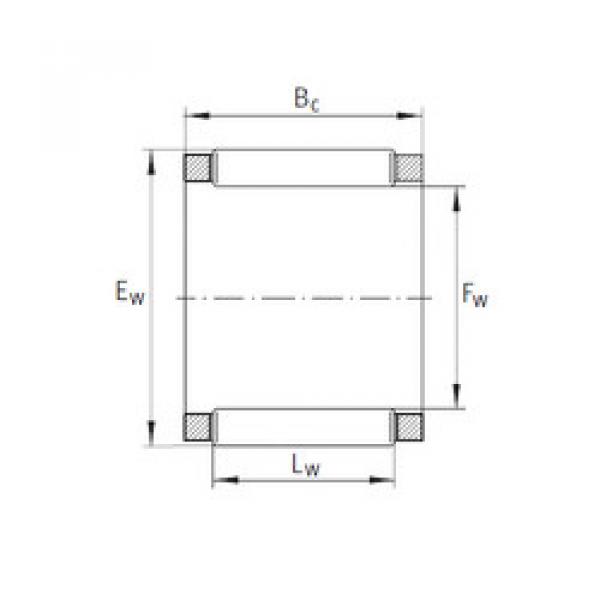 المحامل KBK 12x16x13 INA #1 image