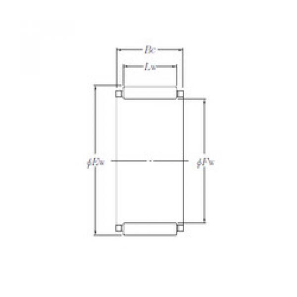 المحامل KBK12×17×14.8X NTN #1 image