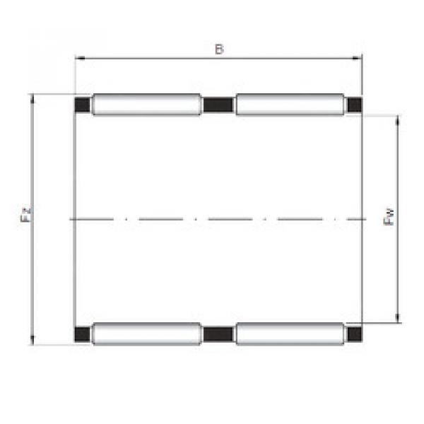 المحامل KK35x40x30 CX #1 image