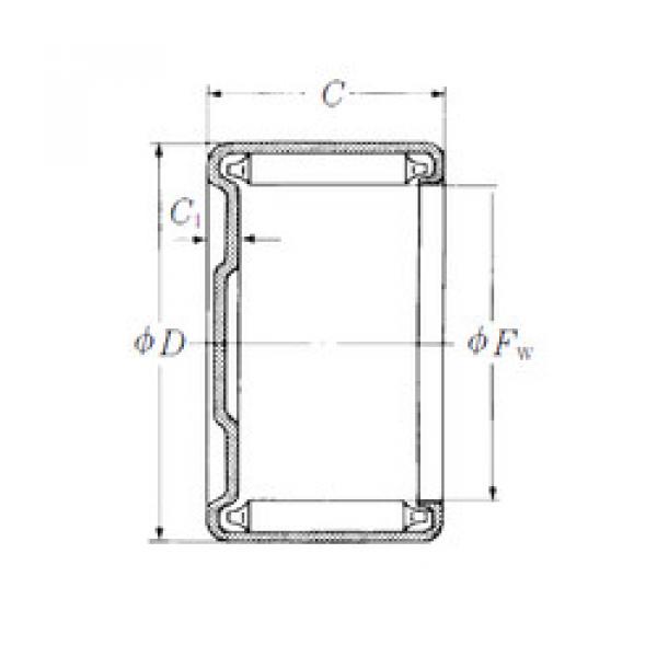 المحامل M-8101 NSK #1 image