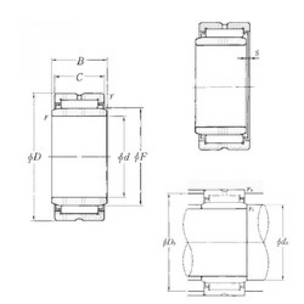 المحامل MR182620+MI-151820 NTN #1 image