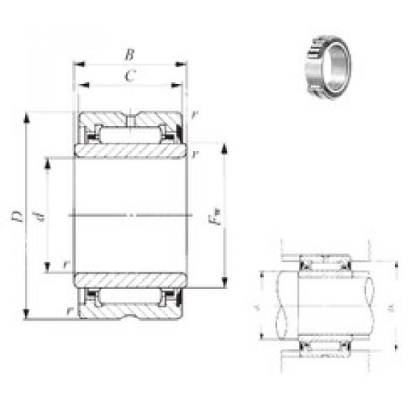 المحامل NA 49/32U IKO #1 image