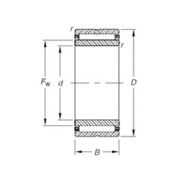 المحامل NKJ10/16 Timken #1 image