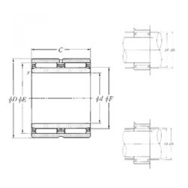 المحامل NAO-65×95×60ZW NTN #1 image