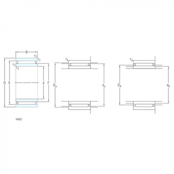 المحامل NAO12x28x12 SKF #1 image