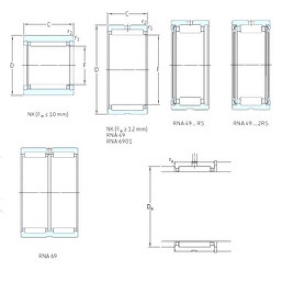 المحامل NK16/20 SKF #1 image