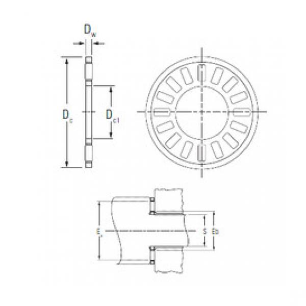 المحامل NTC-1427 KOYO #1 image