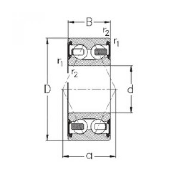 المحامل 3202-B-2RSR-TV NKE #1 image