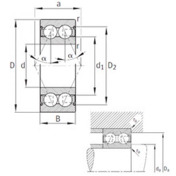 المحامل 3305-B-2Z-TVH FAG #1 image